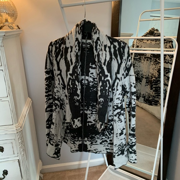 Michael stars black and grey cardigan sweater - Picture 4 of 5